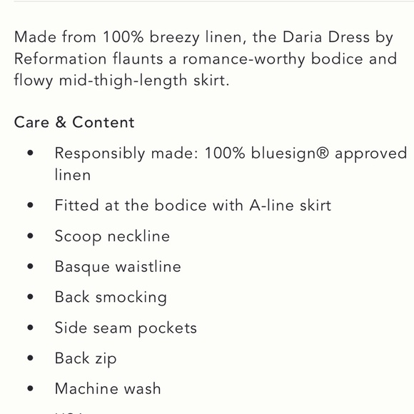 Reformation Daria Linen Mini Dress - Picture 5 of 14